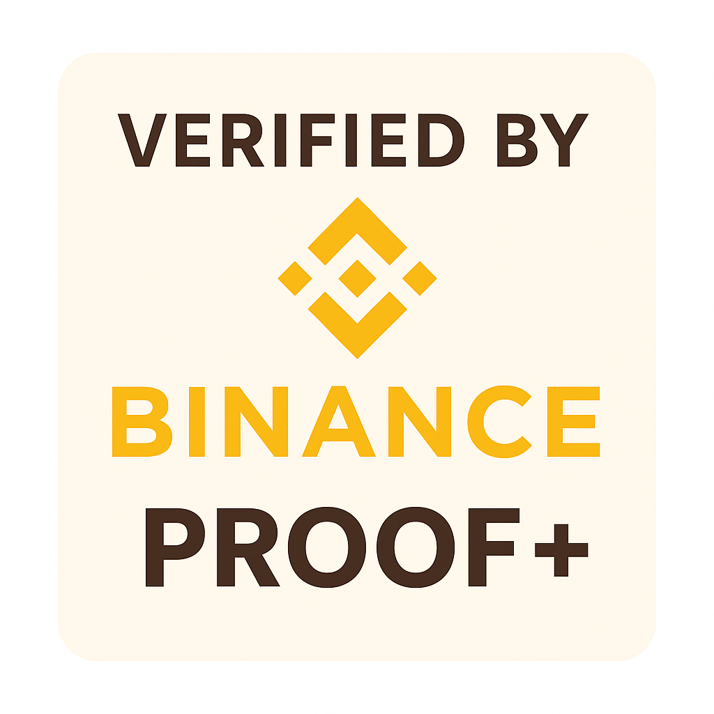 Verified by Binance Proof+